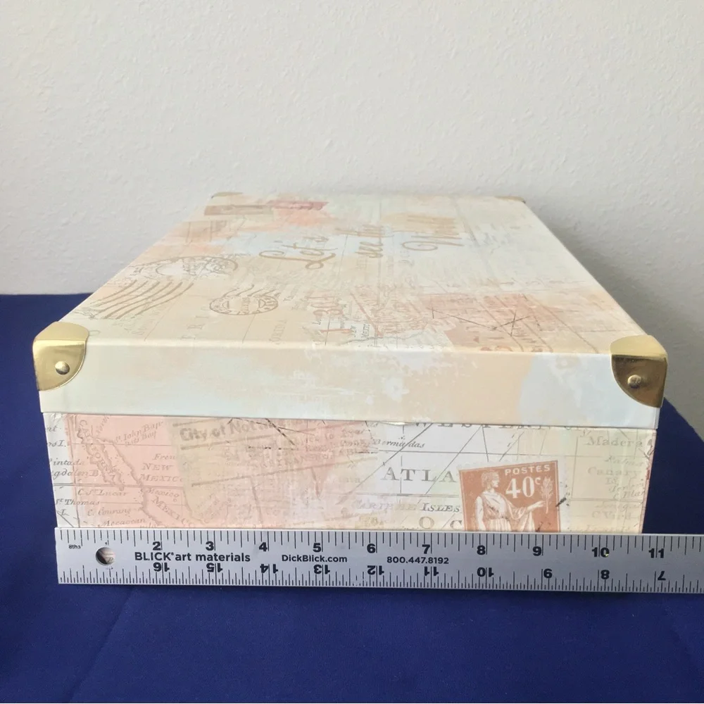 Decorative Luggage Storage Box / Suitcase Box Trunk
